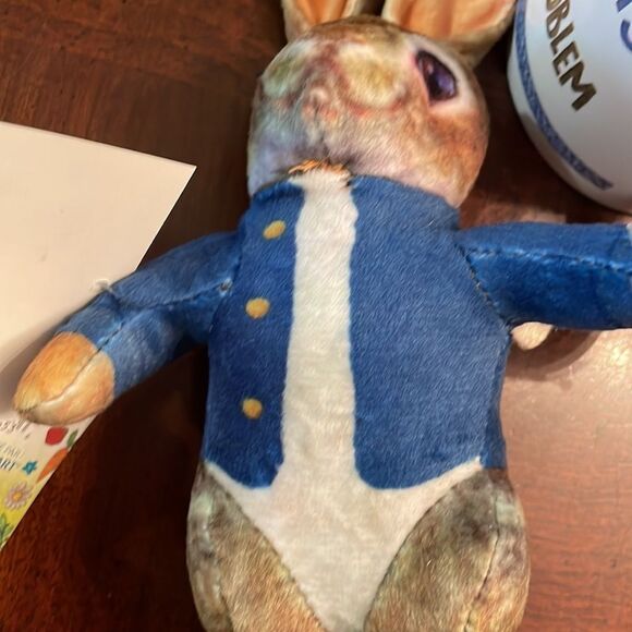 Peter Rabbit Ceramic Mug and Plush Stuffed Animal Toy NEW - Picture 6 of 9